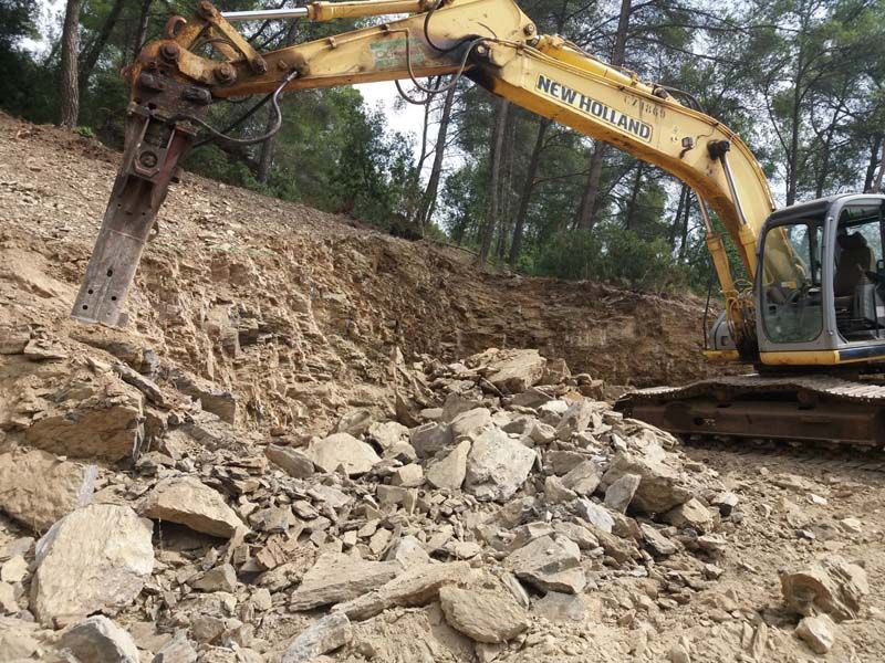 Excavacions i Enderrocs Serma excavadora