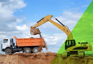Excavacions i Enderrocs Serma camión de tierras